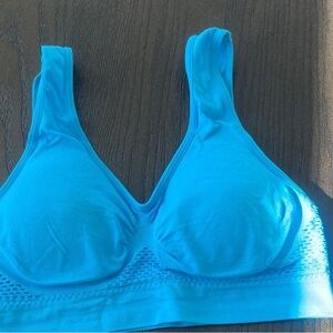 Vibrant Blue Sports Bra for Women